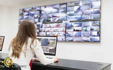 نمایش تصاویر دوربین مداربسته روی تلویزیون