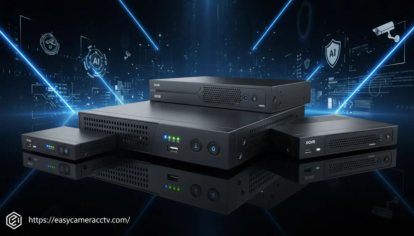 انواع dvr دوربین مدار بسته