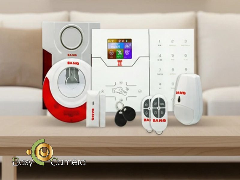 تنظیمات کلیدهای روی دستگاه دزدگیر آژیر