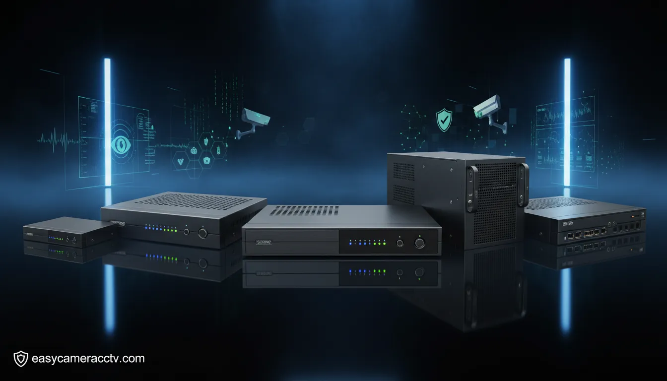 انواع DVR دوربین مدار بسته - DVR آنالوگ، هایبرید و تحت شبکه