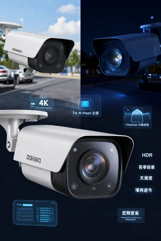 مقایسه رزولوشن دوربین داهوا 2MP تا 8MP - وضوح تصویر دوربین مداربسته