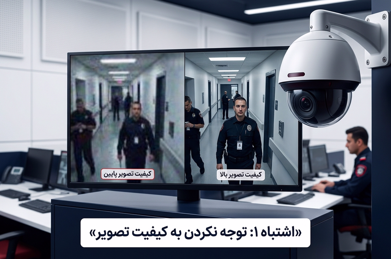 اشتباه رایج هنگام خرید دوربین مداربسته