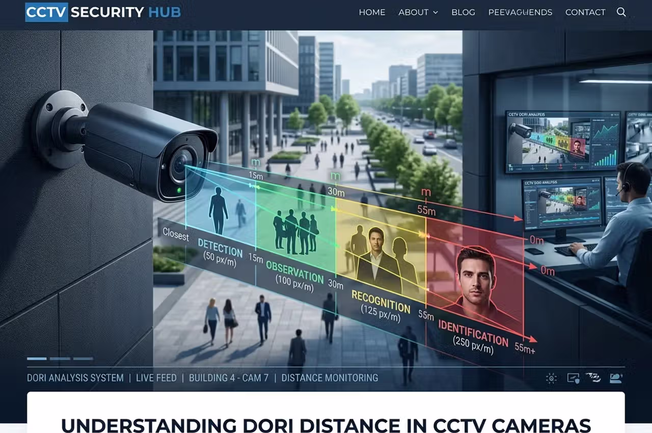DORI Distance در دوربین مداربسته یعنی چه؟