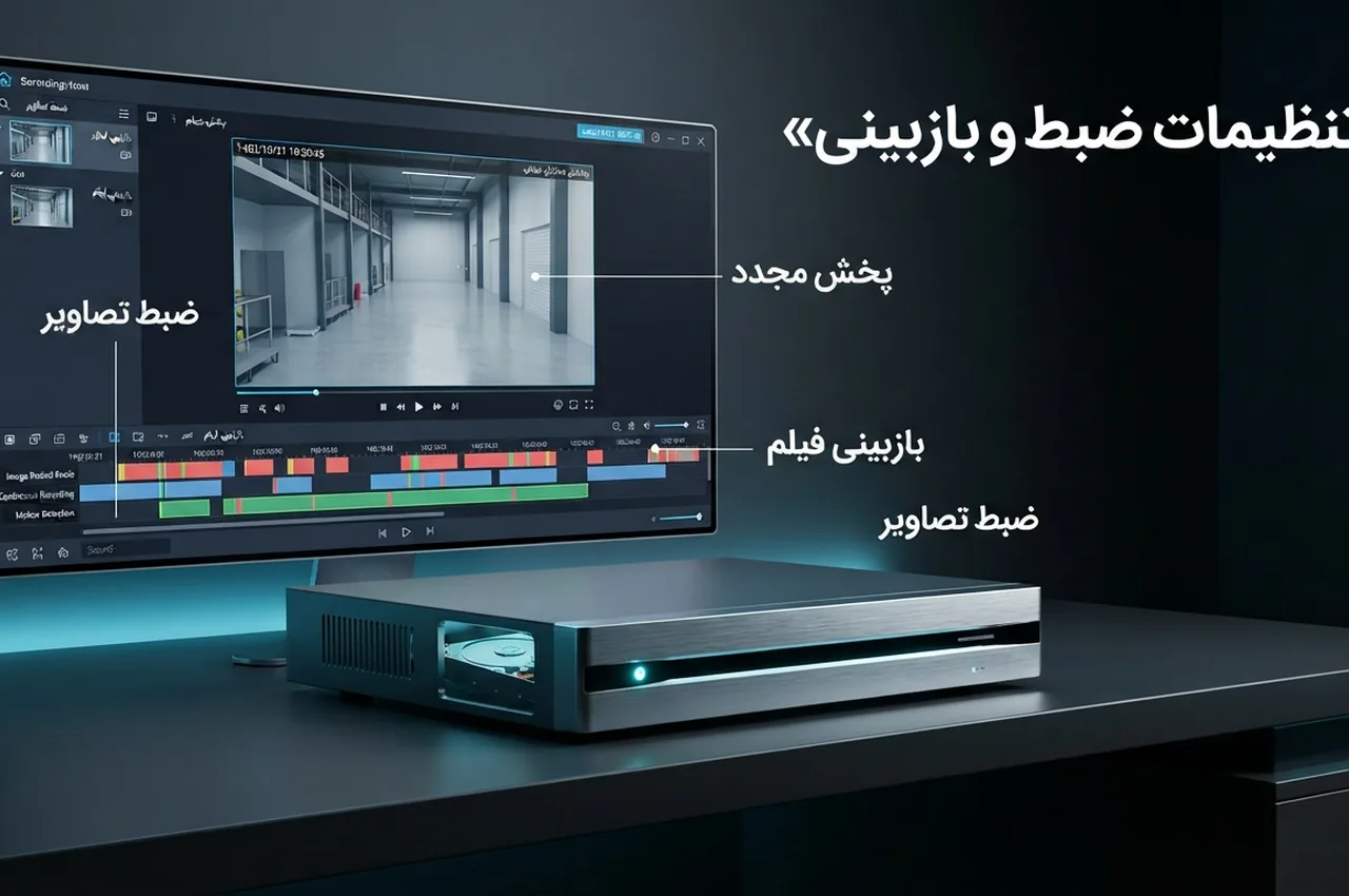 نحوه بازبینی فیلم دوربین مداربسته داهوا
