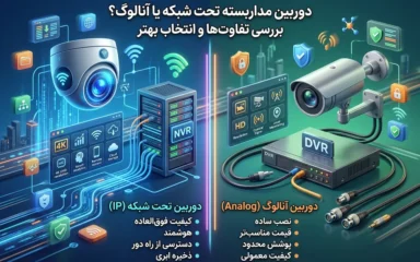 دوربین مداربسته تحت شبکه یا آنالوگ