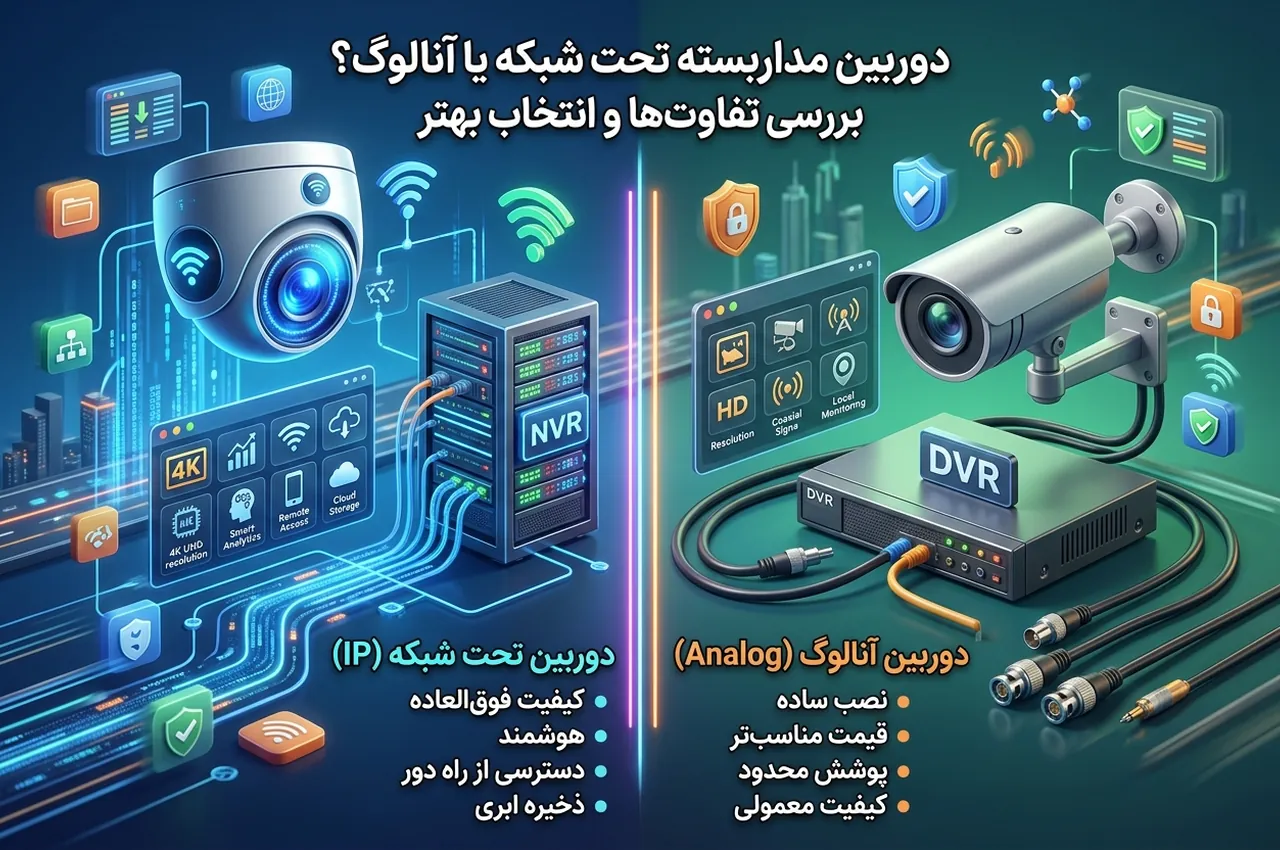 دوربین مداربسته تحت شبکه