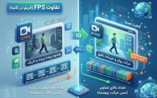 تفاوت FPS در دوربین مداربسته