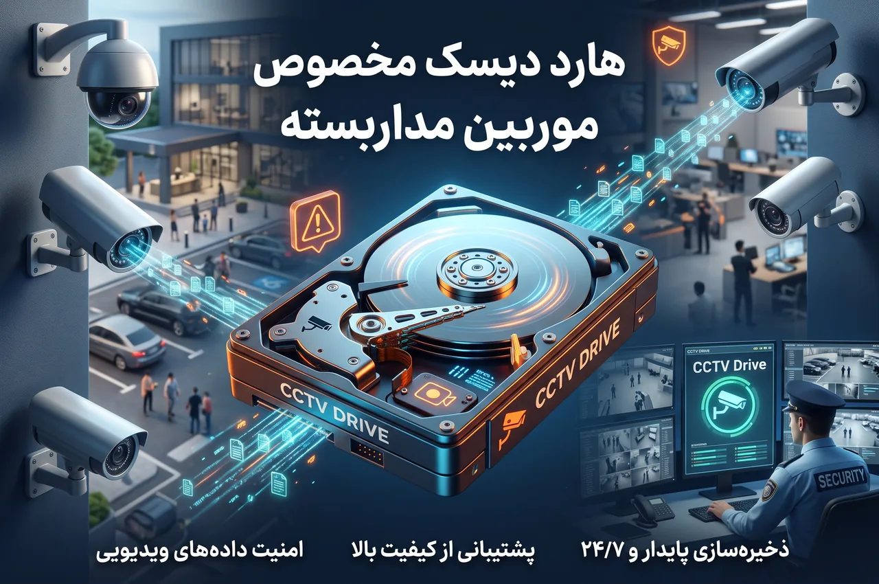 هارد دیسک مناسب برای دوربین مداربسته