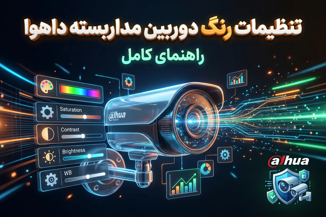 آموزش تنظیم Saturation و شدت رنگ